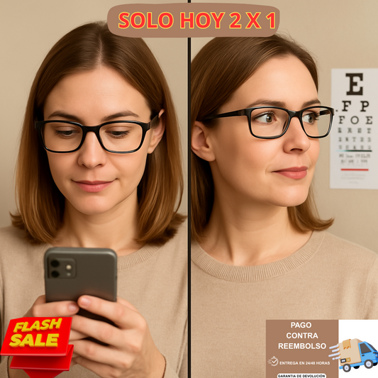 Deja de cambiar de gafas empieza a ver con claridad